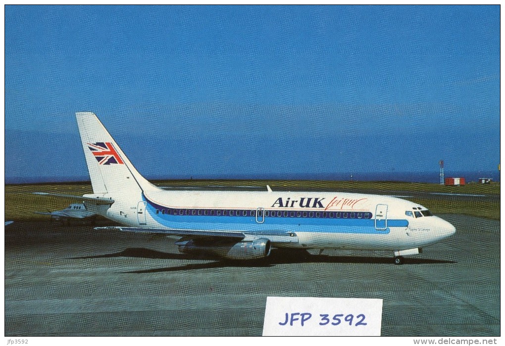 Avion De Ligne AIR UK LENSURE BOEING 737-200 - 1946-....: Moderne