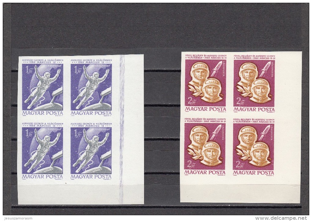 Hungria Nº A270 Al A271 En Bloque De Cuatro SIN DENTAR - Unused Stamps