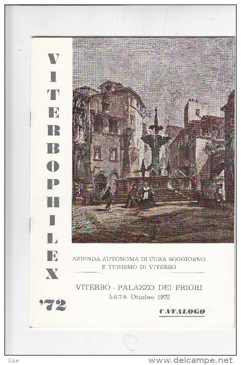 VITERBOPHILEX '72 - Esposizione Fil. Nazionale  - Libretto In Carta Patinata - Pagg. 12 - Cinderellas