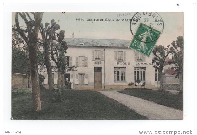 VAUREAL - MAIRIE ET ECOLE N°989     (D95) - Vauréal