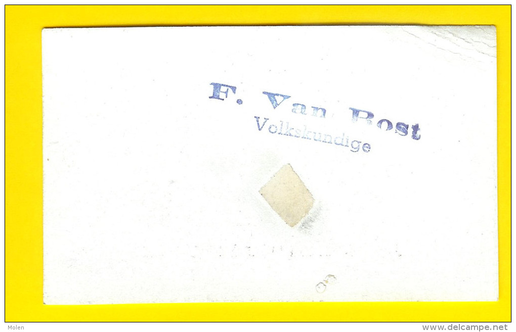 MARCHAND TAILLEUR VLIEGEN Ca1850 BRUXELLES - MAGASIN CARTE PORCELAINE PORSELEINKAART Porceleinkaart METIER 2360 - 1800 – 1899