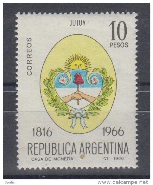 Argentina 1966 Michel Nr 919 MNH  Coats Of Arms Jujui - Ongebruikt
