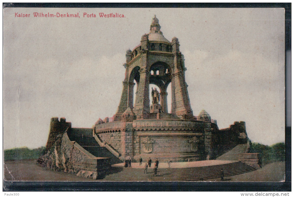 Porta Westfalica - Kaiser Wilhelm Denkmal - Porta Westfalica