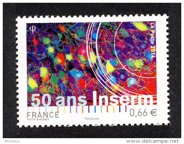 France 2014 - Yv N° 4886 ** - 50 Ans Inserm - Neufs