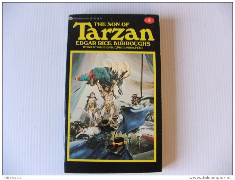 TARZAN The Son Of Tarzan Ballantine Books 4 Texte En Anglais - Science Fiction