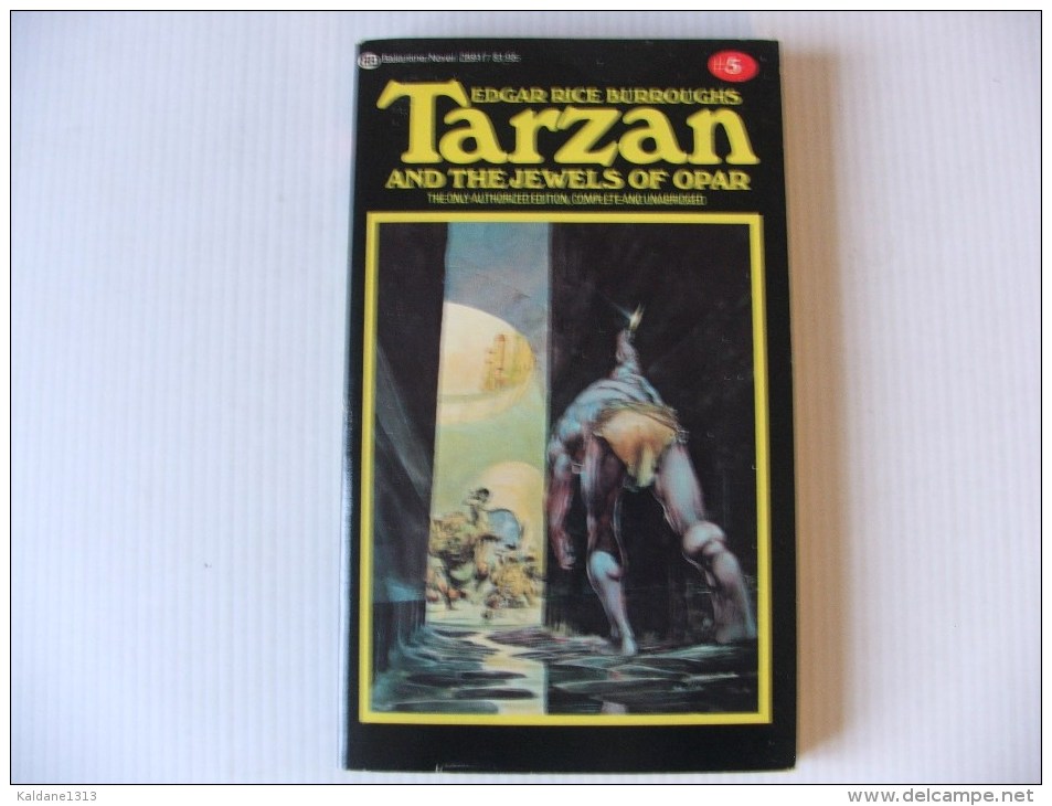 TARZAN And The Jewels Of Opar Ballantine Books 5 Texte En Anglais - Science Fiction