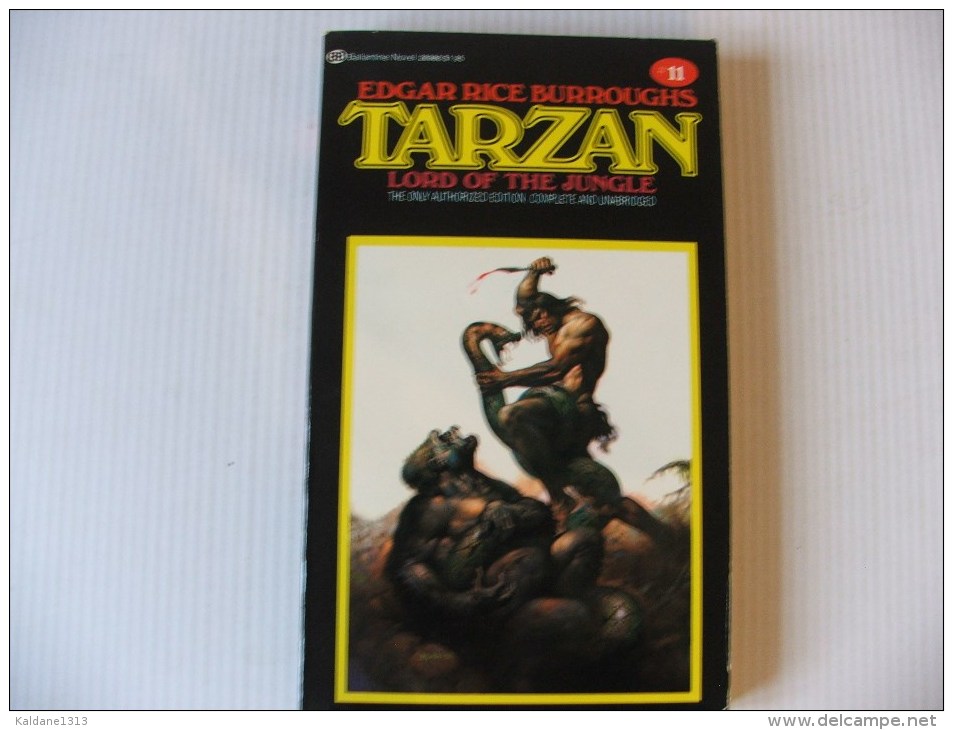 TARZAN Lord Of The Jungle Ballantine Books 11 Texte En Anglais - Sciencefiction