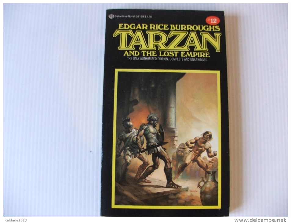 TARZAN Ant The Lost Empire Ballantine Books 12 Texte En Anglais - Science Fiction