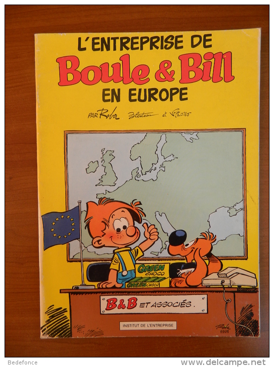 Boule Et Bill - L'entreprise De Boule Et Bill En Europe - Roba, Blesteau Et Vittorio - Boule Et Bill