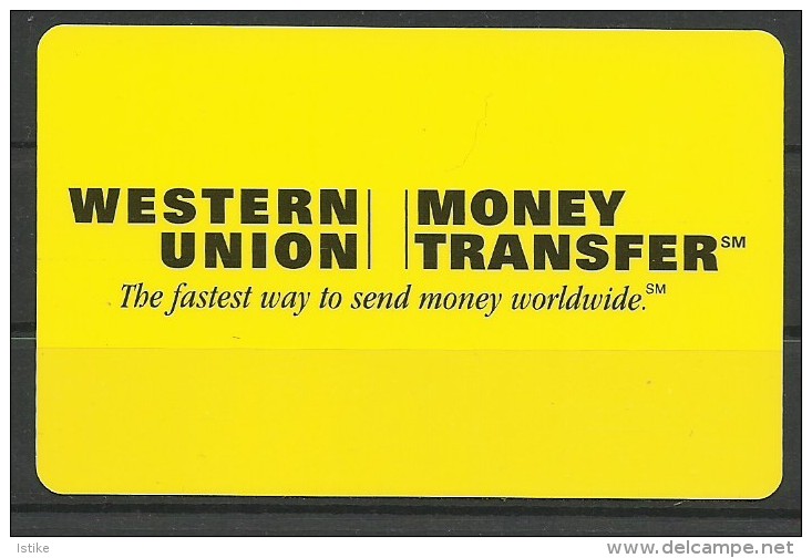 Western Union, Money Transfer,  2000. - Petit Format : 1991-00