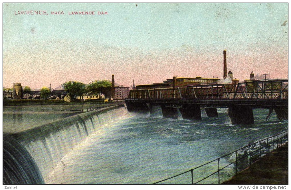 Lawrence  - Mass.  - Lawrence Dam  - - Lawrence