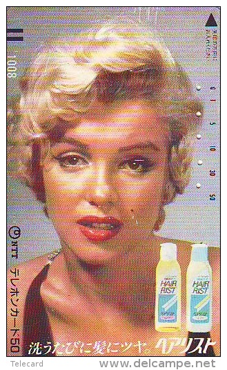 MARILYN MONROE (288) FRONTBAR BALKEN  *  Telecarte Japan Phonecard Cinema Film Movie Kino - Cinema