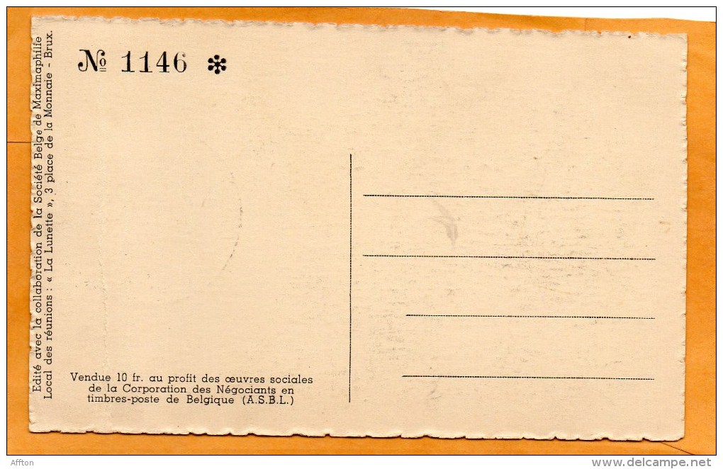 Belgium 1949 FDC - ....-1951