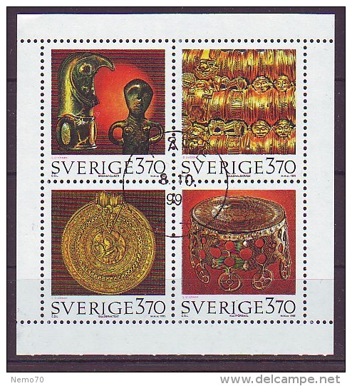 SCHWEDEN - 1995 - MiNr. 1906-1909 - Zusammendruck - Gestempelt - Used Stamps