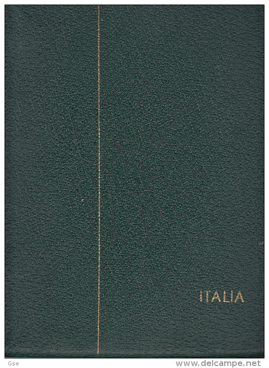 ALBUM ITALIA REPUBBLICA -  (Leuchtturm) 1945-1985 A Taschine Su Fogli In Cartoncino - Raccoglitori Con Fogli D'album