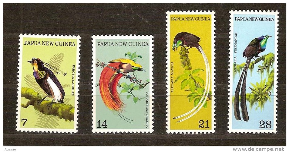 Papouasie Et Nouvelle-Guinée Papua 1973 Yvertn° 238-41 *** MNH  Cote 20 Euro Oiseaux Vogels - Papua New Guinea