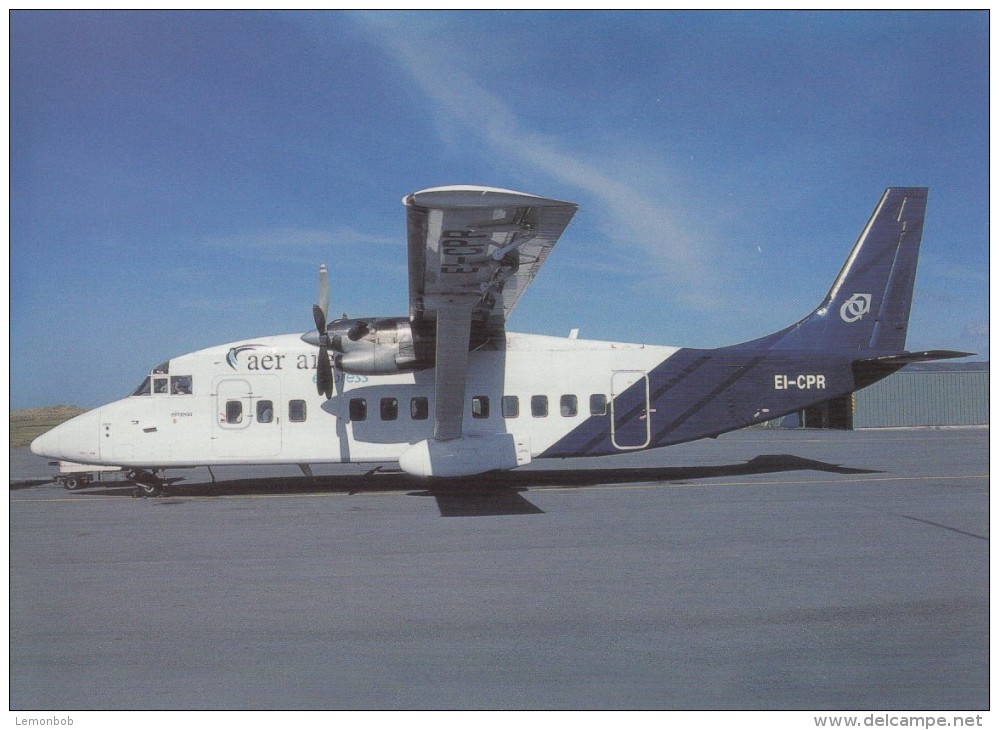 AER ARANN EXPRESS, Shorts 360-200, Unused Postcard [15227] - 1946-....: Moderne