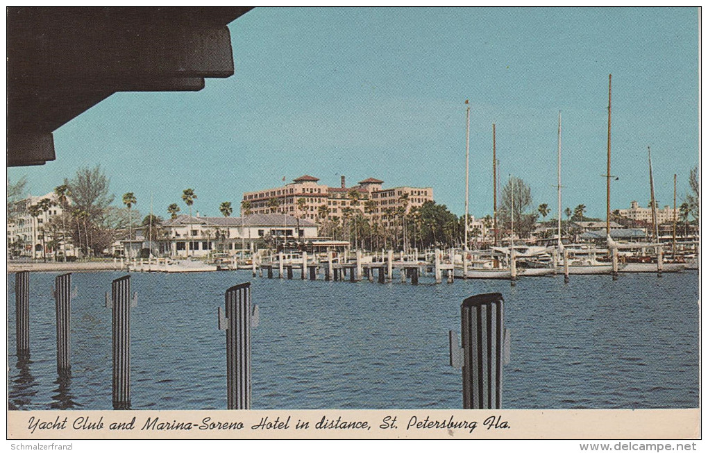 AK St. Petersburg Yacht Club And Marina Soreno Hotel Florida United States USA - St Petersburg