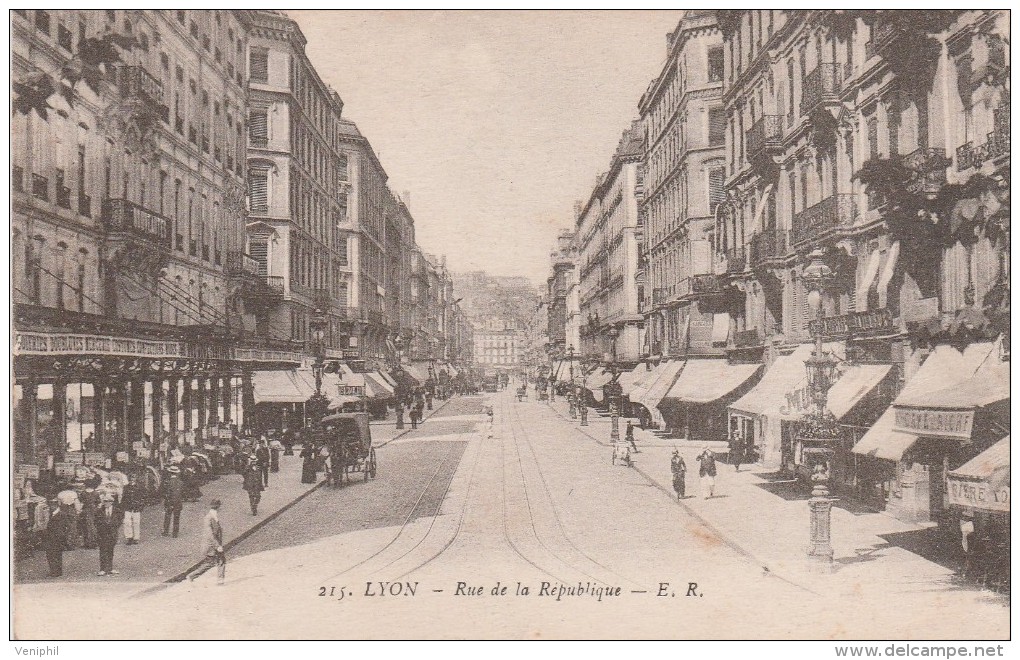 CARTE POSTALE OBLITERATION CENTRE NEUROLOGIQUE LYON -HOPITAL COMPLEMENTAIRE N° 45-NOUVEAU LYCEE 1918 - Guerre De 1914-18