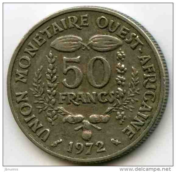 Afrique De L'Ouest West African States Union Monétaire 50 Francs 1972 BCEAO UMOA KM 6 - Autres – Afrique