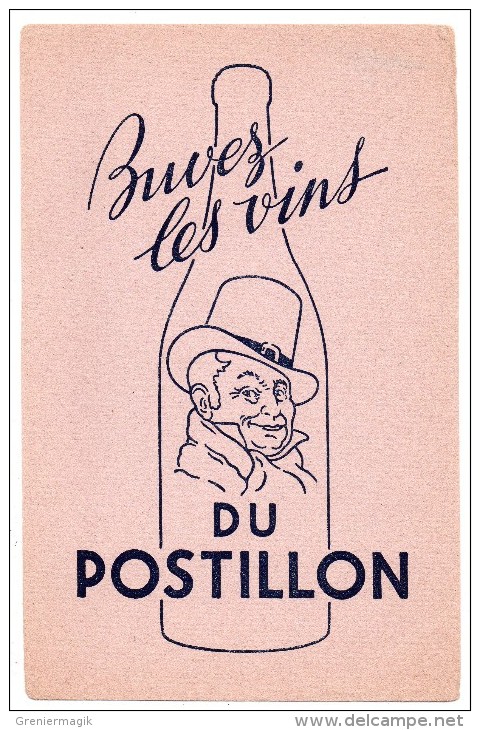 Buvard - Buvez Les Vins Du Postillon - V