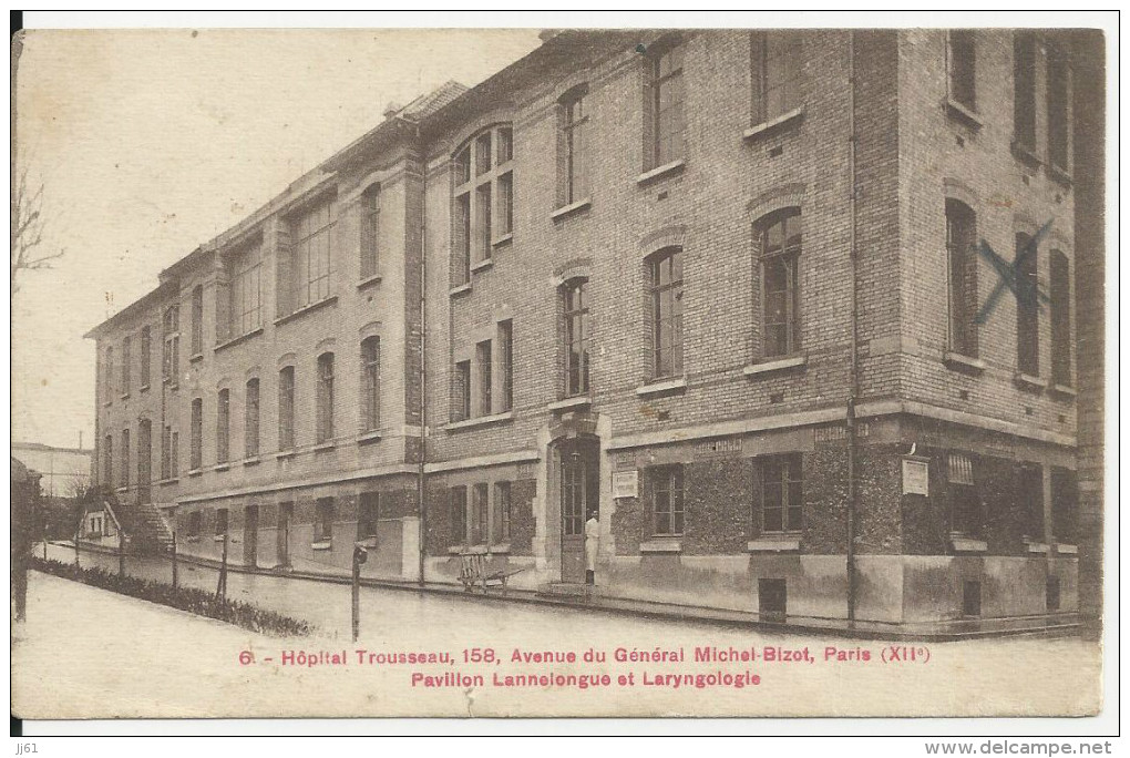 PARIS HOPITAL TROUSSEAU PAVILLON LANNELONGUE ET LARYNGOLOGIE - Altri & Non Classificati