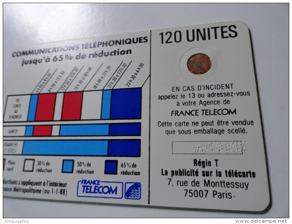 RARE : CORDONS BLANC TÉLÉCARTE 120U SC4OB NR 9810055 - Variétés