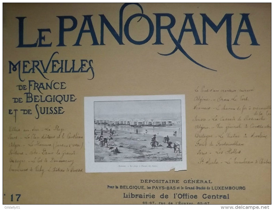 *LE PANORAMA* - N°17-Merveilles De France De Belgique Et De Suisse.  Vers 1900. - Zonder Classificatie