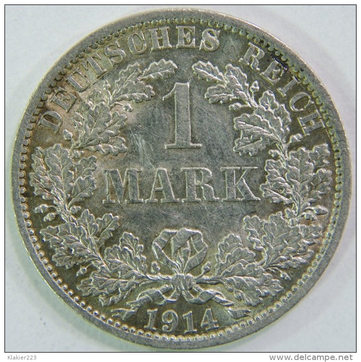 1 Mark 1914 A Deutsches Reich Good Condition - 1 Mark