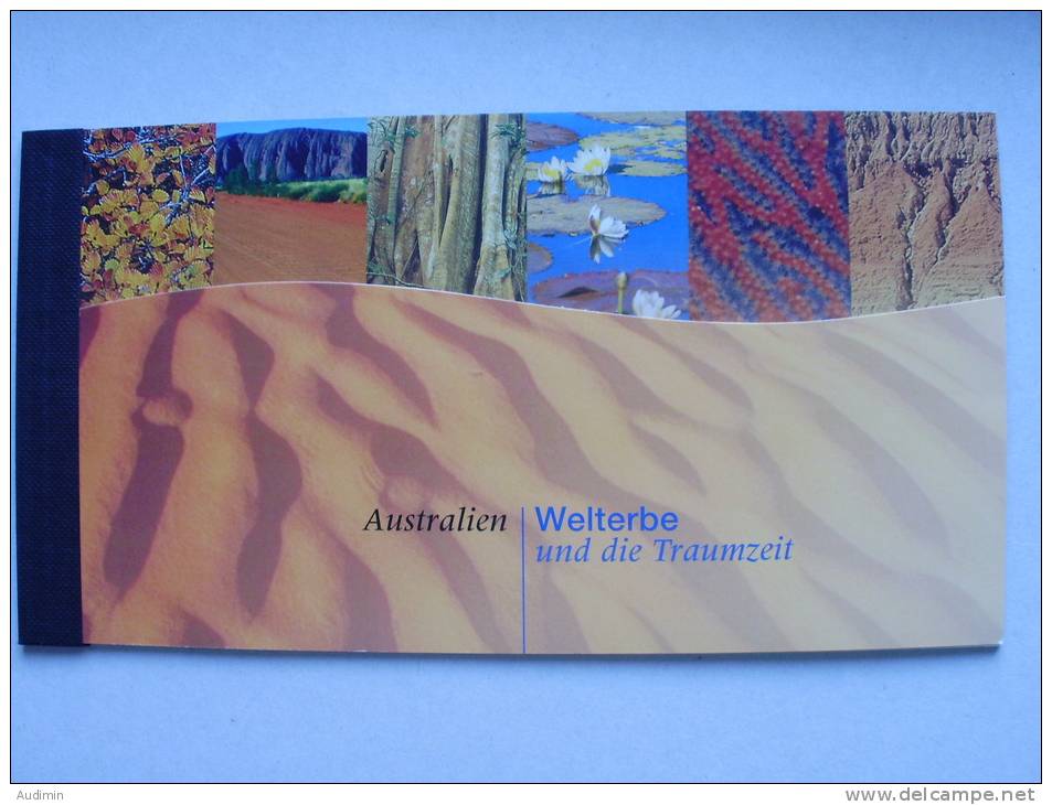 UNO-Wien 281/6 MH 4 Booklet 4 ** MNH, UNESCO-Welterbe: Australien - Libretti