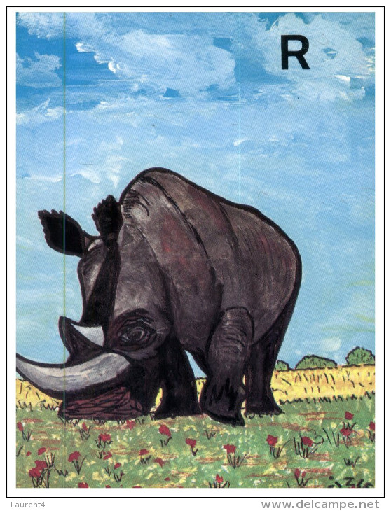 (436 ORL) France - Art - Rhinoceros - Rhinoceros