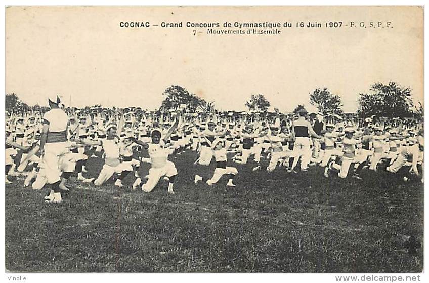 Réf : A-15-0611  : COGNAC CONCOURS DE GYMNASTIQUE - Cognac