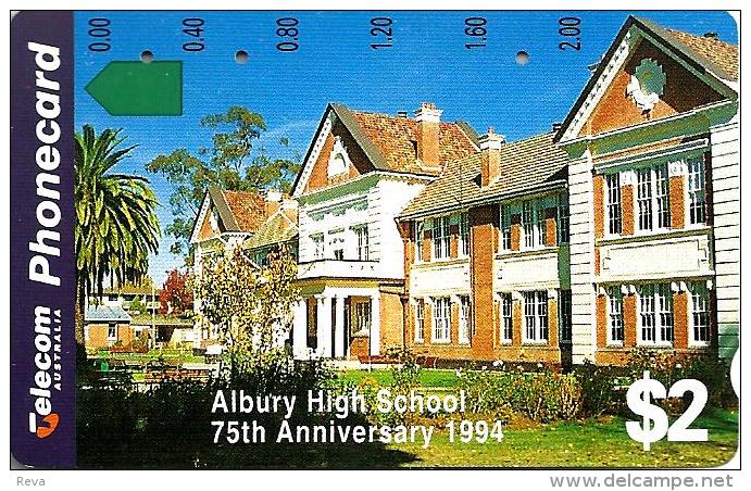 AUSTRALIA $2 ALBURY HISTORICAL SCHOOL BUILDING SOLD ONLY 1 DAY !! TAMURA MINT AUS-138 READ DESCRIPTION !! - Australien