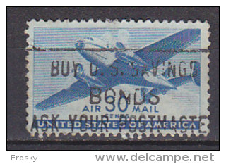 J0377 - ETATS UNIS USA AERIENNE Yv N°31 - 2a. 1941-1960 Usados