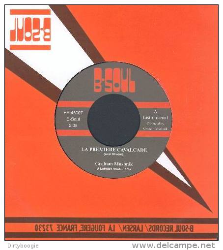 Graham MUSHNIK - La Première Cavalcade - 45t - B-SOUL - SLOW SLUSHY BOYS - Rock