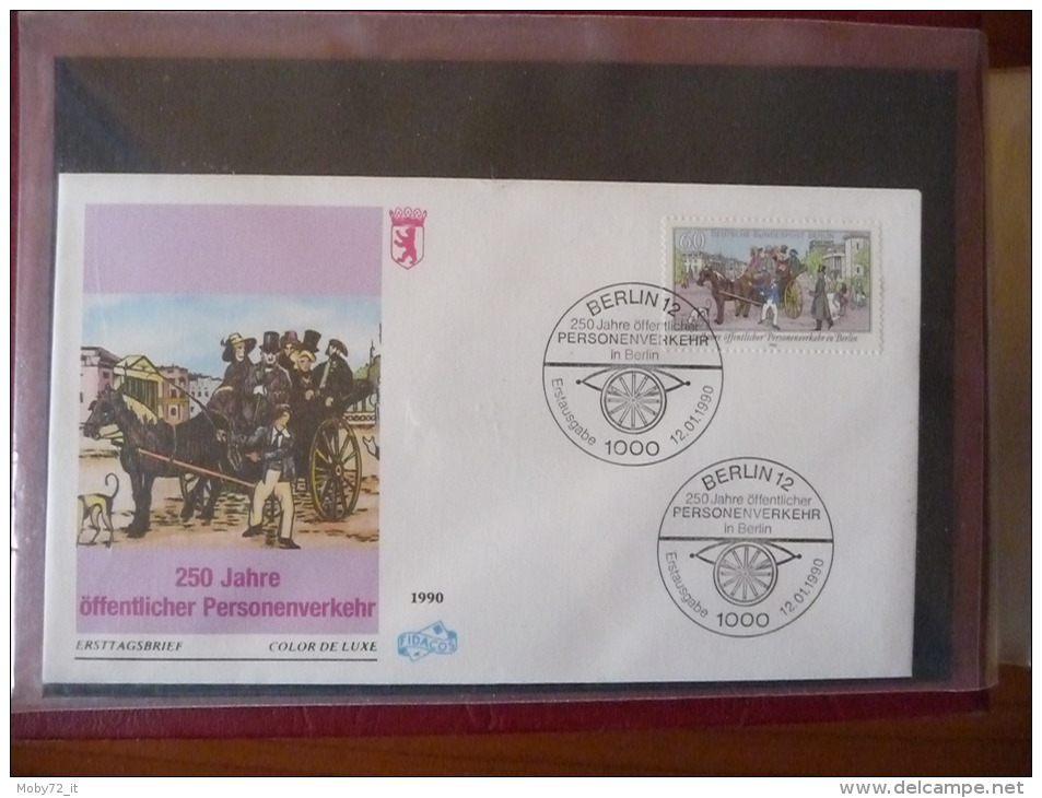 Lotto FDC Berlino (m172) - Collections (en Albums)