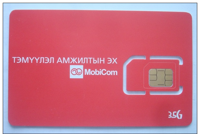 GSM SIM Card From Mongolia  (mint & Unused) - Andorre