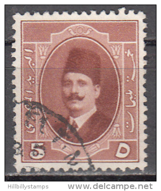 Egypt  Scott No .  96   Used    Year  1923 - Gebruikt
