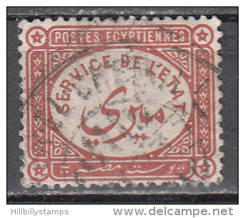 Egypt  Scott No .  01     Used    Year  1893 - 1866-1914 Khedivate Of Egypt
