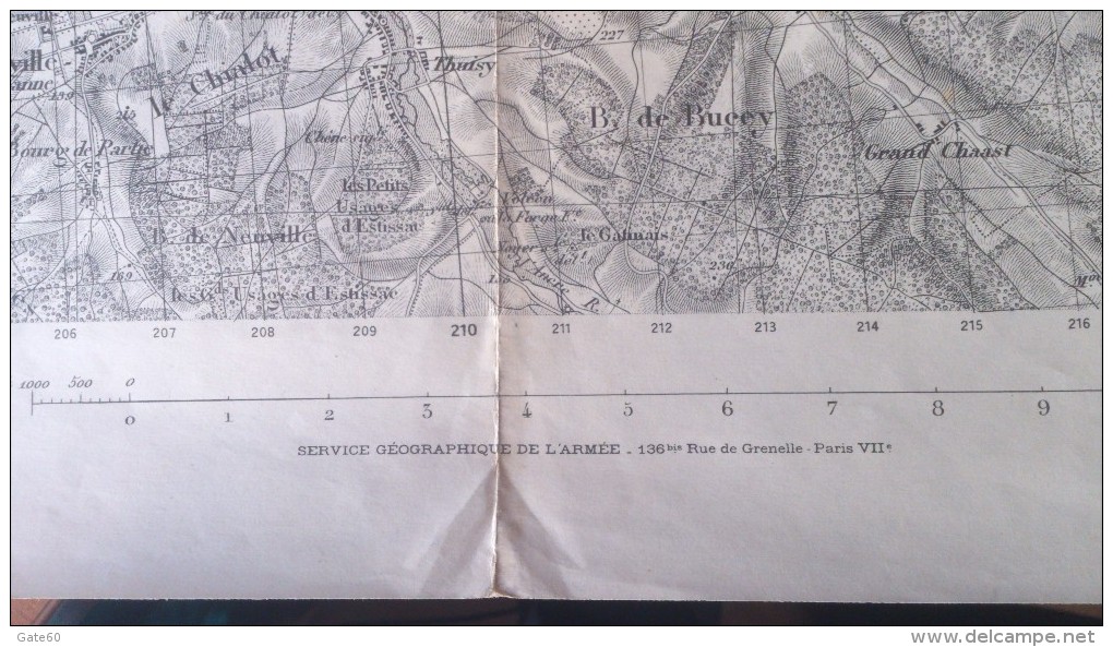 Troyes  -    Carroyage Kilometrique  -  Projection Lambert  -  Zone Nord De Guerre -   Type 1889  Obliteration Militaire - Cartes Géographiques