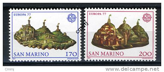 1977 - SAINT-MARIN - SAN MARINO - Sass. 978/79 - MNH - New Mint - - Nuovi