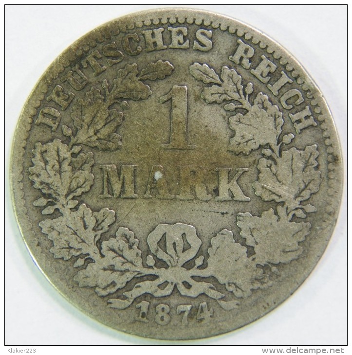 1 Mark 1874 C Deutsches Reich - 1 Mark