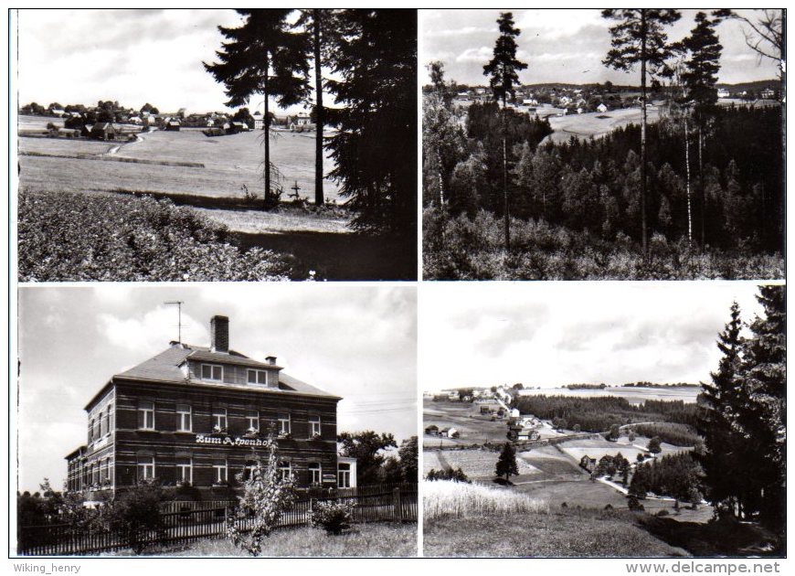 Markneukirchen Breitenfeld - S/w Mehrbildkarte 1 - Markneukirchen