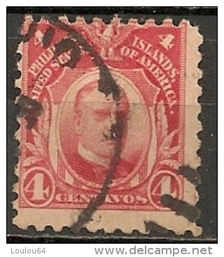 Timbres - Amérique - Possessions - Philippines - 1906 - 4 Centavos - - Philippinen