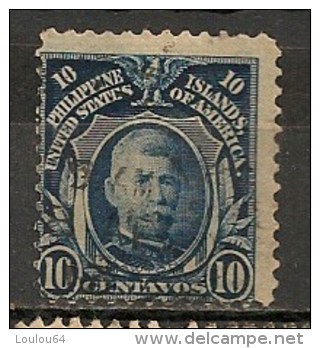 Timbres - Amérique - Possessions - Philippines - 1906 - 10 Centavos - - Philippinen