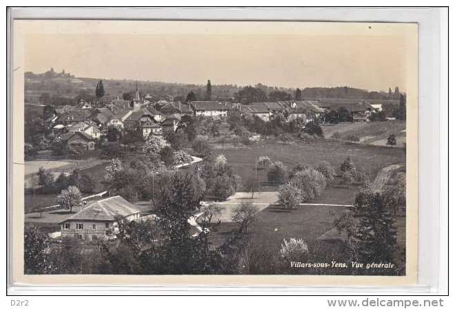 VILLARS SOUS YENS-VUE GENERALE-17.05.35 - Yens