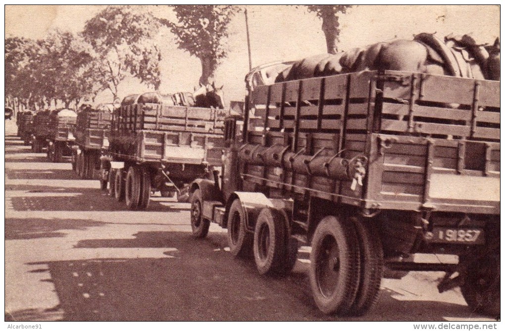 TRAIN DES EQUIPAGES MILITAIRES - TRANSPORT DE CHEVAUX - Equipment