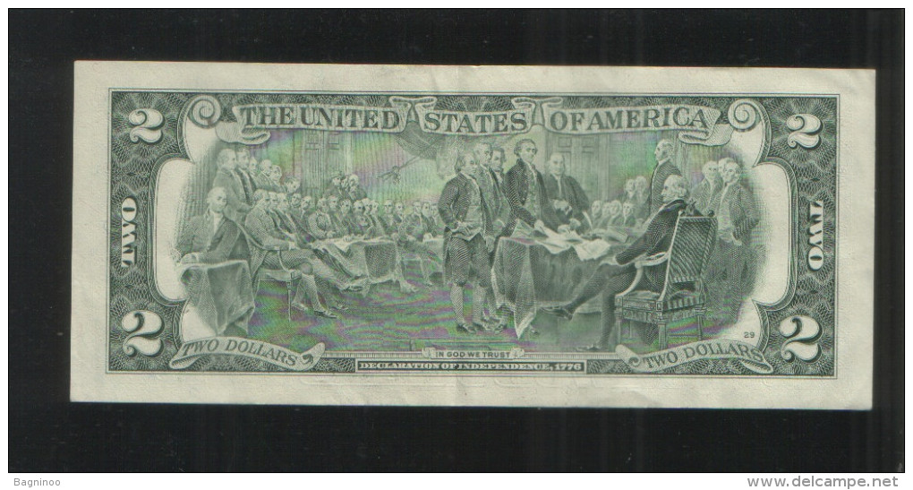 USA 2 DOLLARS 2003 A - Billets De La Federal Reserve (1928-...)