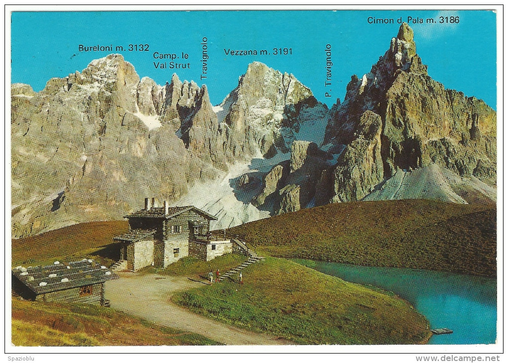 Dolomiti, "Passo Rolle - Baita G. Segantini" - Trento