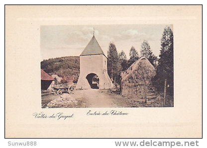 Vallée Du Grupet - Entrée Du Château (colorisée) - Assesse